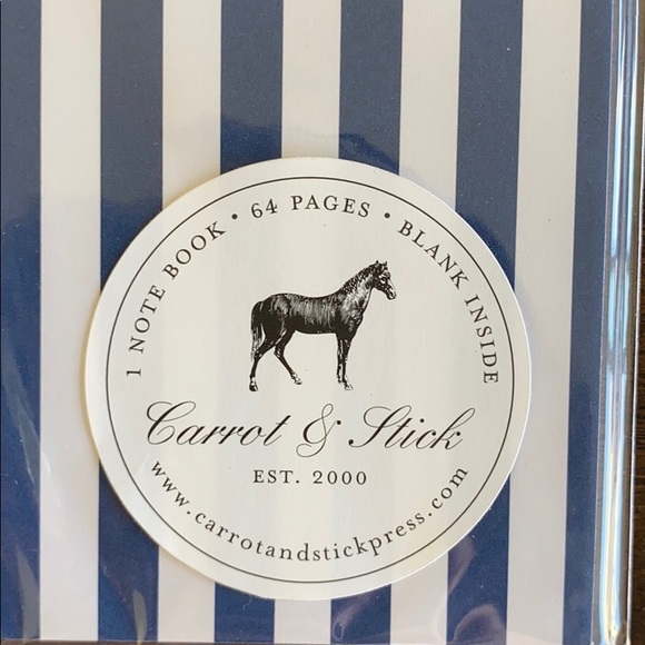 NWT Carrot and Stick blank notebooks - Picture 2 of 6